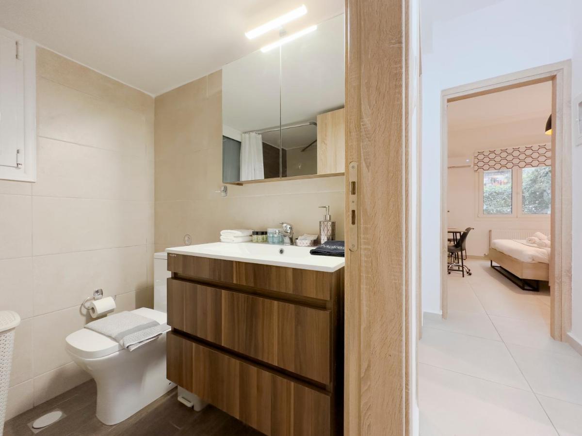 Апартаменты Aventura Comfortable 90Sqm Apt In Kato Patisia Афины Экстерьер фото