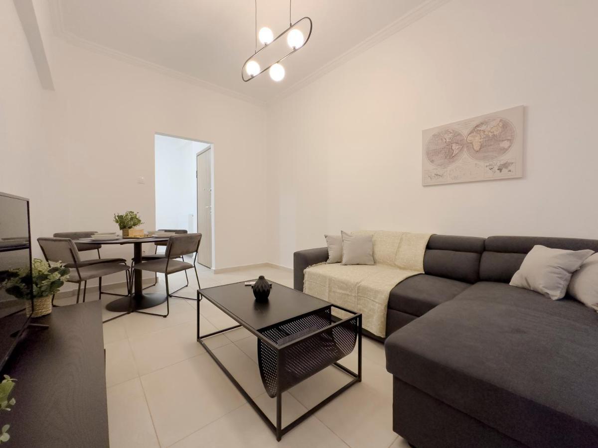 Апартаменты Aventura Comfortable 90Sqm Apt In Kato Patisia Афины Экстерьер фото