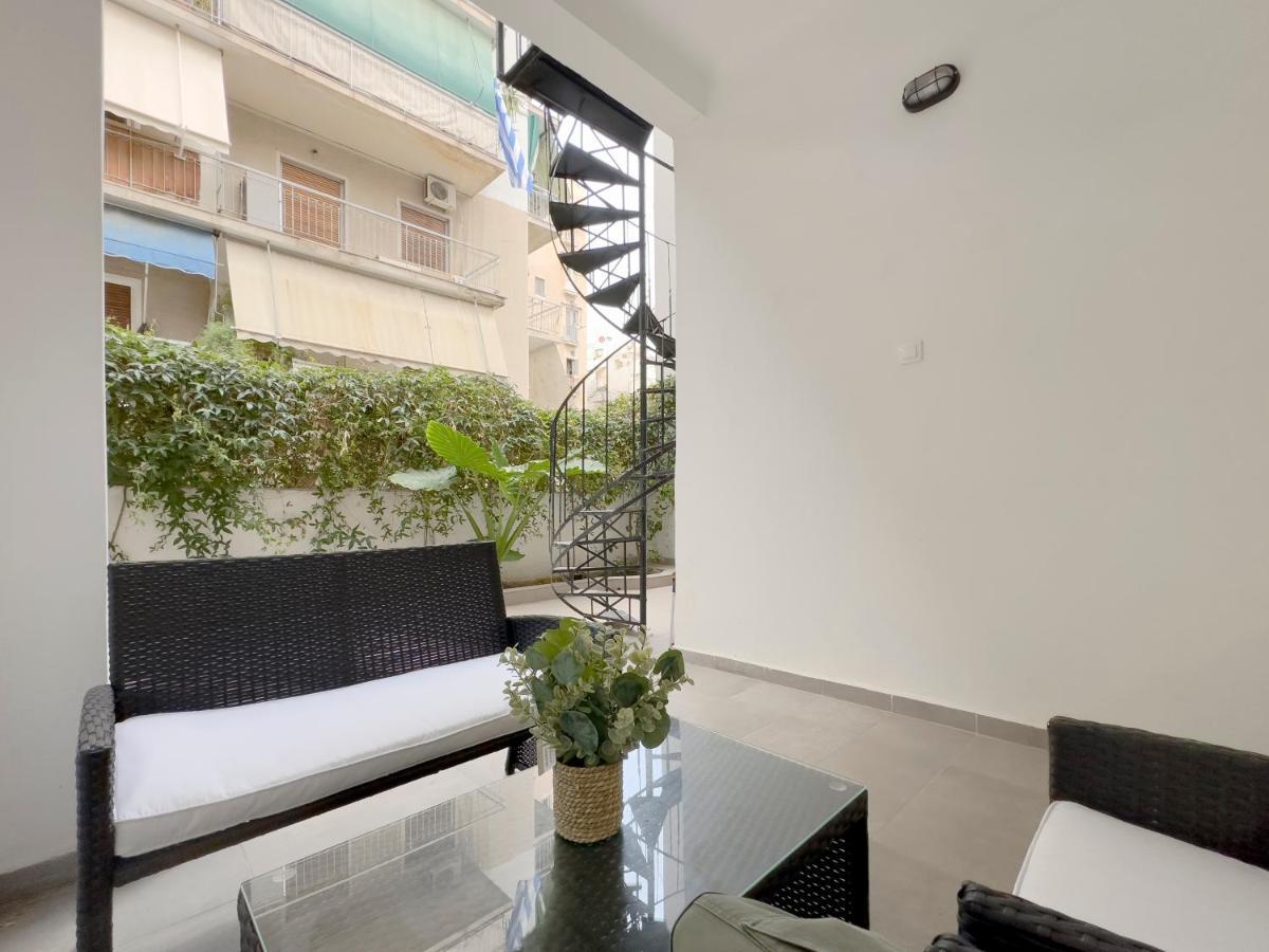 Апартаменты Aventura Comfortable 90Sqm Apt In Kato Patisia Афины Экстерьер фото